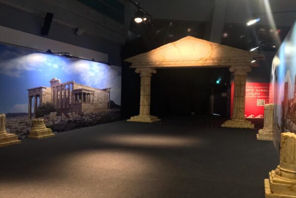 The Inventions of Ancient Greece museum exhibition design