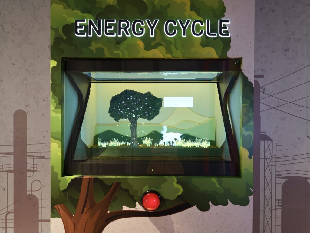 Energy Cycle Hologram Exhibition Stand
