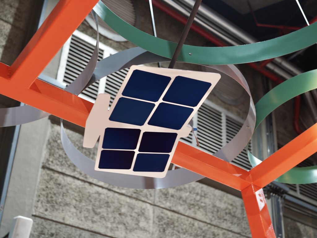 Solar Panel Interactive Display