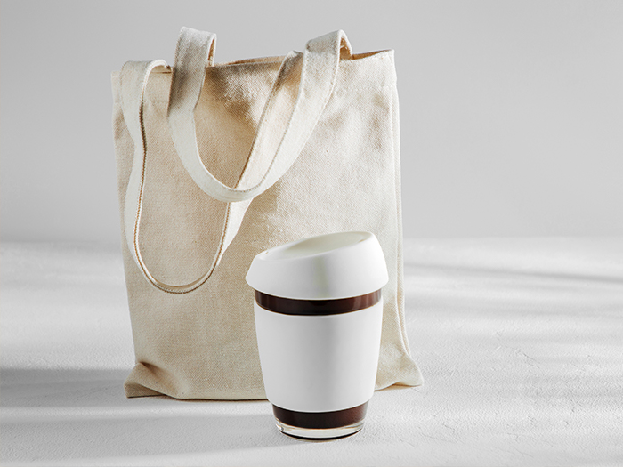 Sustainable Eco-Friendly Tote Bag and Tumbler