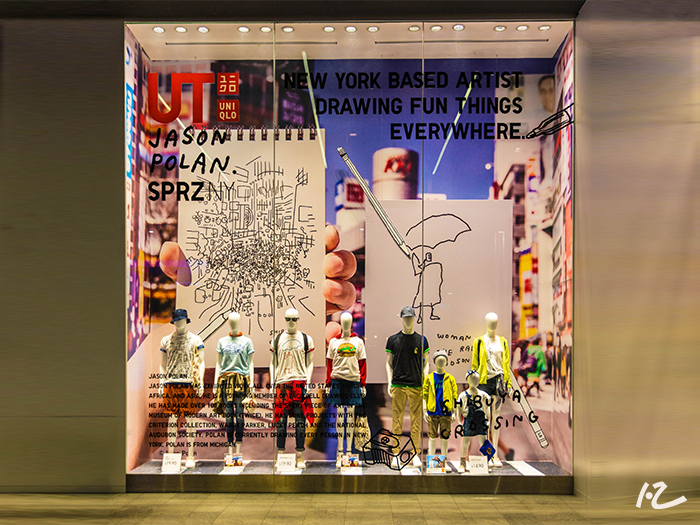 Uniqlo Kaws X Peanuts Collection Retail Interior Design