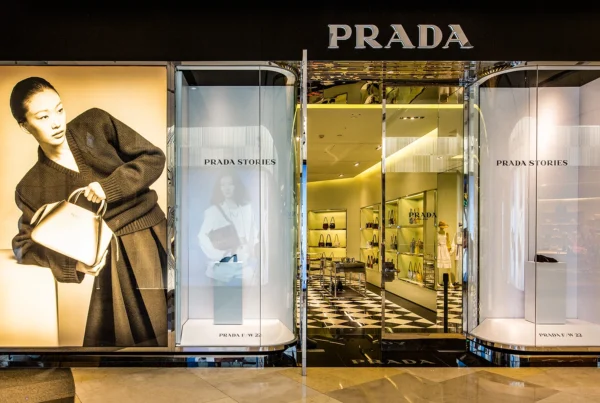 Prada Stories Window Display