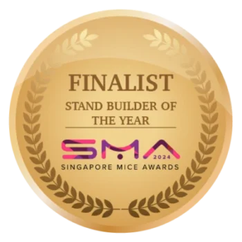 Singapore MICE Awards 2024 - Finalist - Stand Builder of the Year - Dezign Format