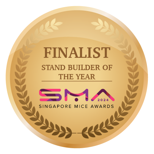 Singapore MICE Awards 2024 - Finalist - Stand Builder of the Year - Dezign Format