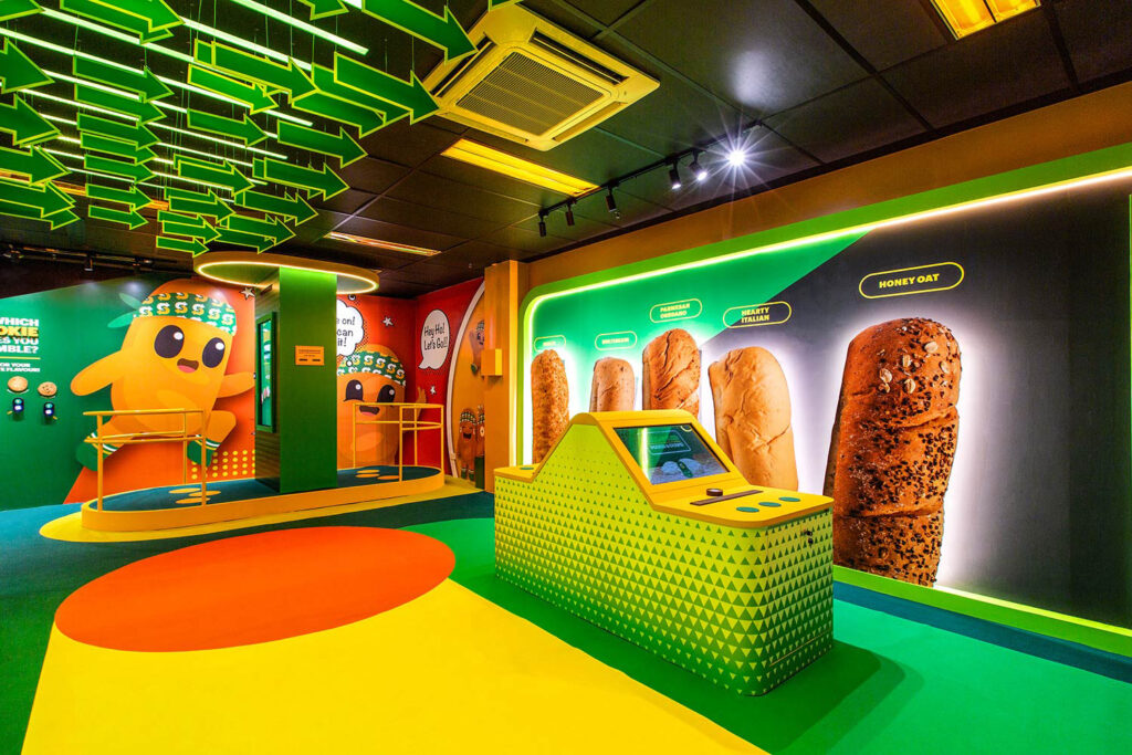 Subway Big  Museum of Taste Brand Activation