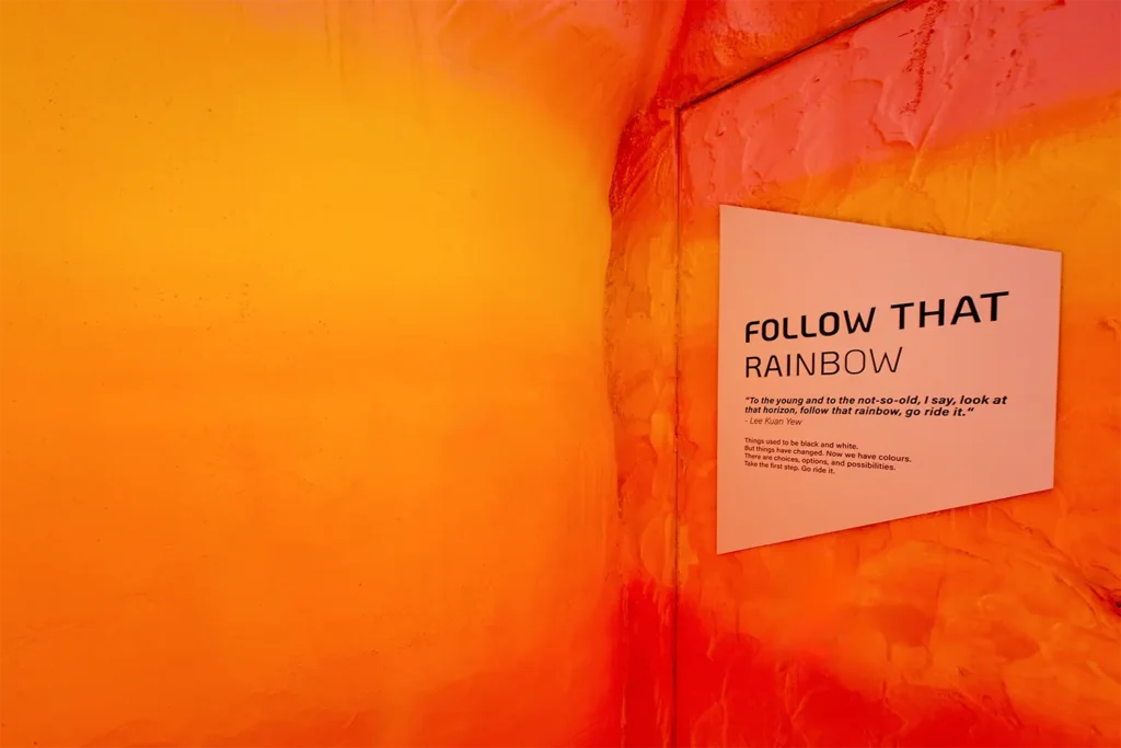 LKY The Experience Rainbow Display Zone