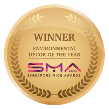 Singapore MICE Awards 2024 - Winner - Environmental Decor of the Year - Dezign Format