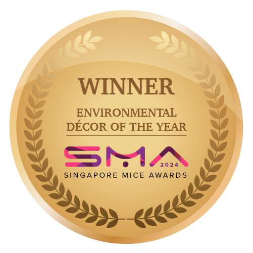 Singapore MICE Awards 2024 - Winner - Environmental Decor of the Year - Dezign Format