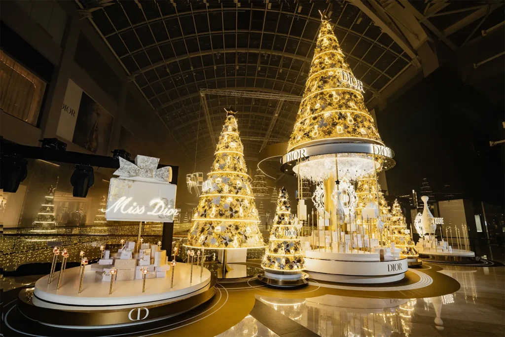 Dior Beauty Christmas Décor at Marina Bay Sands 2023