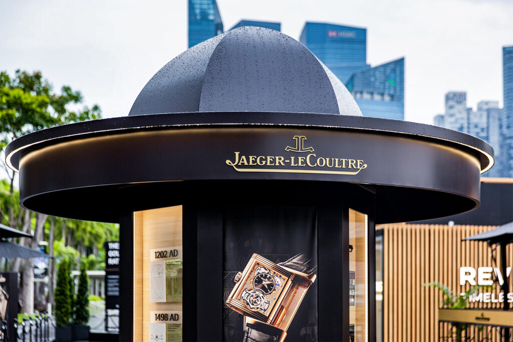 Jaeger-LeCoultre ‘The Reverso Stories' Exhibition Facade Detail