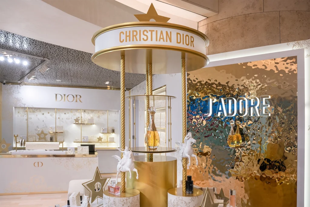 Dior ION Orchard Permanent Space Display Table