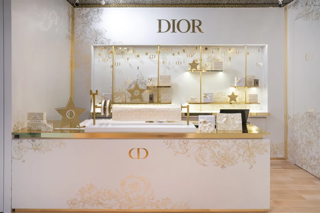 Dior ION Orchard Permanent Space Front Counter