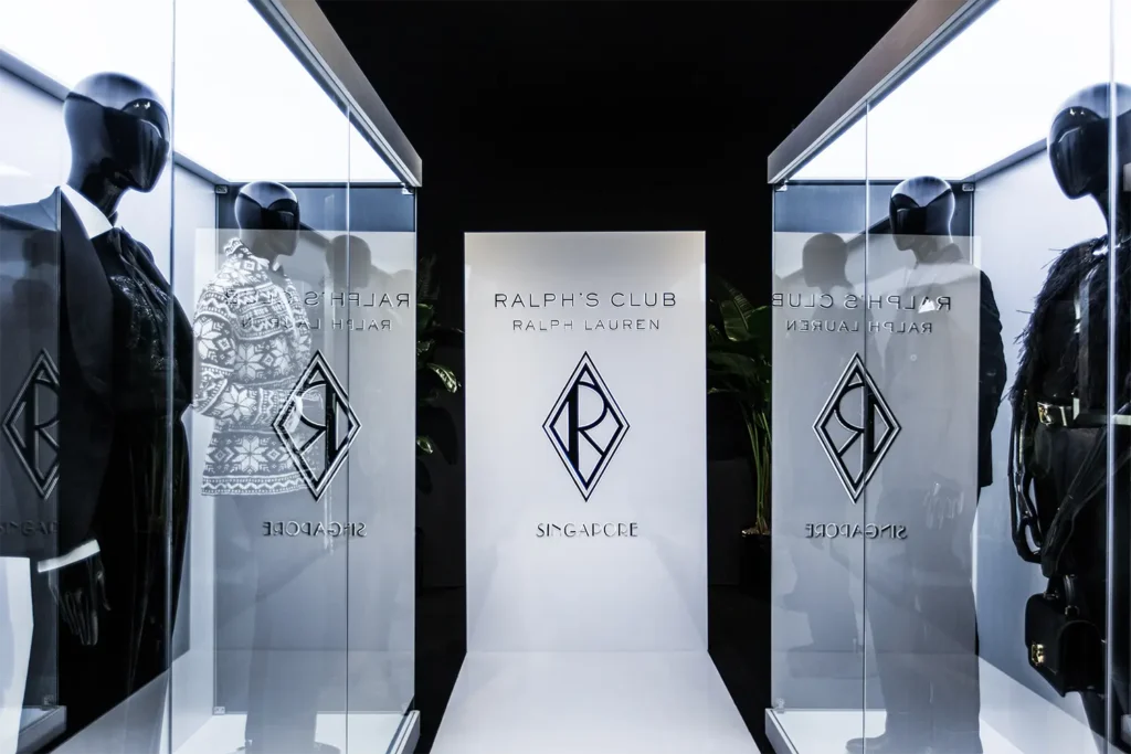 Ralph's Club From Singapore To New York Pop-Up Podium Display