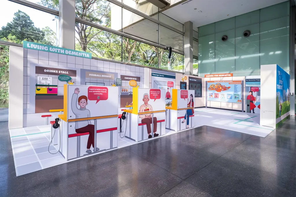 #DementiaFriendlySG Exhibition: Facing Dementia in Singapore Exhibition Display