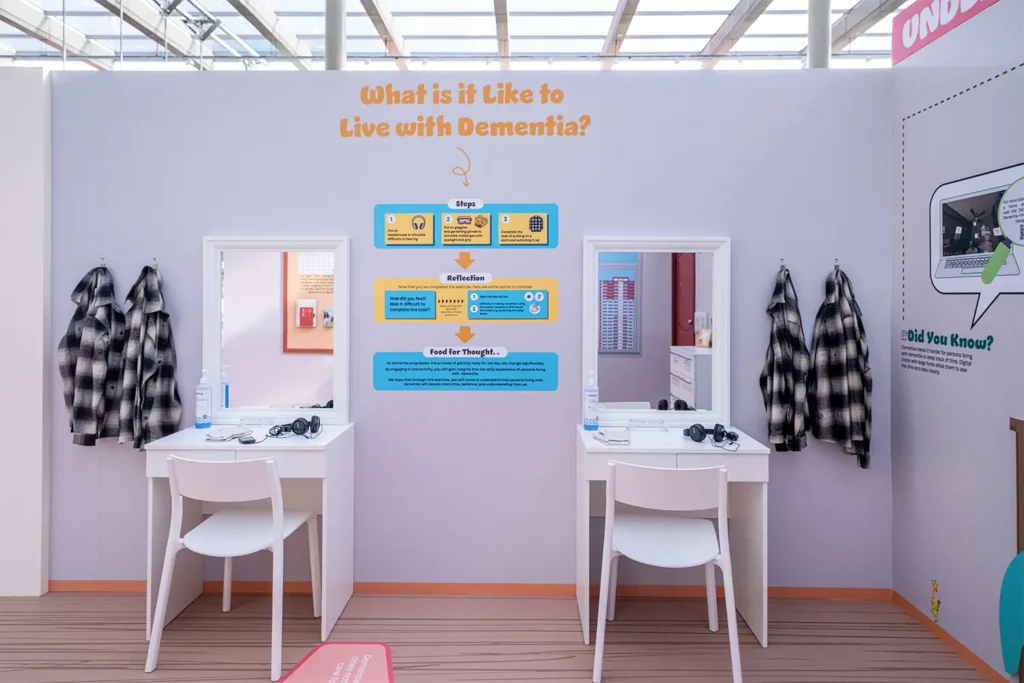 #DementiaFriendlySG Exhibition: Facing Dementia in Singapore Exhibition Display