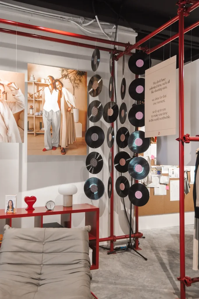 The House of Love, Bonito Brand Activation Interior Details