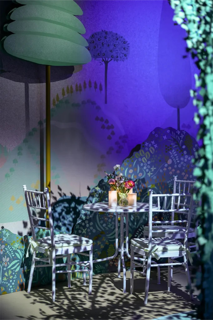 Van Cleef & Arpels ‘Imaginary Gardens’ Gala Dinner & Exhibition Event Interior