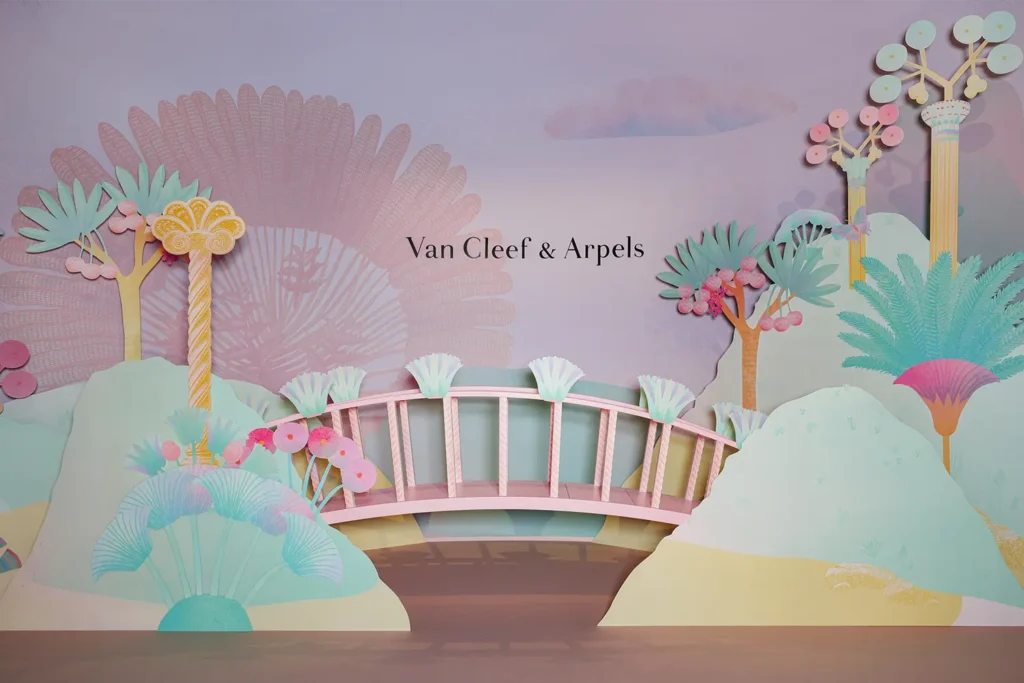 Van Cleef & Arpels ‘Imaginary Gardens’ Gala Dinner & Event Set-Up