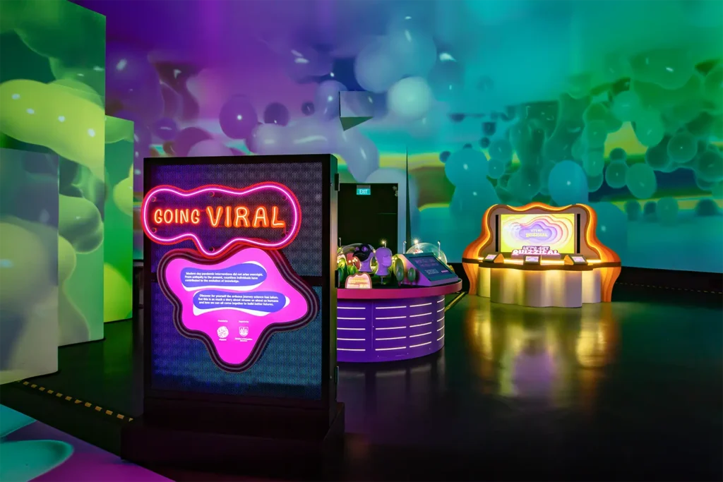 Going Viral Travelling Exhibition Design