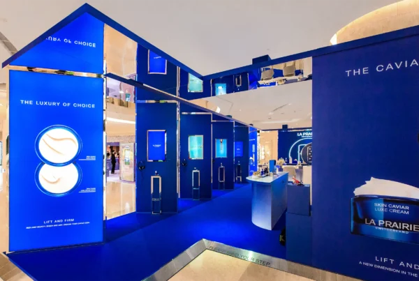 La Prairie’s Cobalt Immersion Pop-up Singapore