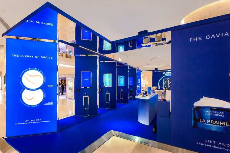 La Prairie’s Cobalt Immersion Pop-up Singapore