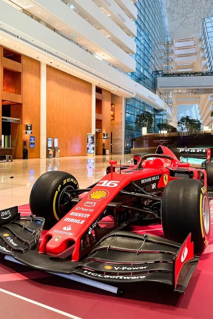 Marina Bay Sands Scuderia Ferrari Display