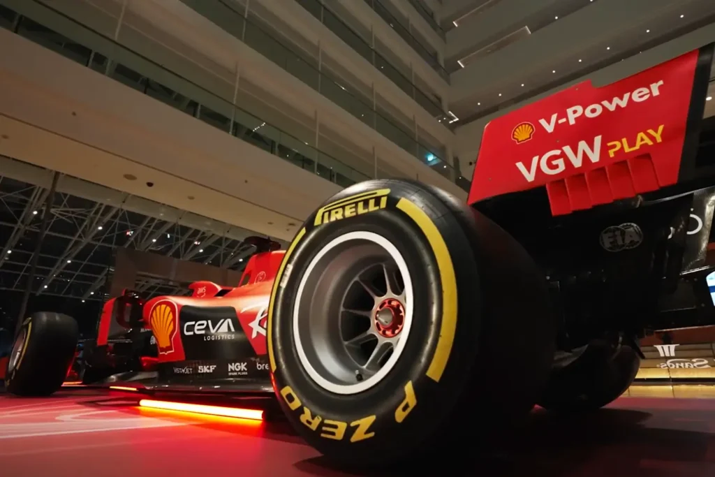 Marina Bay Sands Scuderia Ferrari Car Display