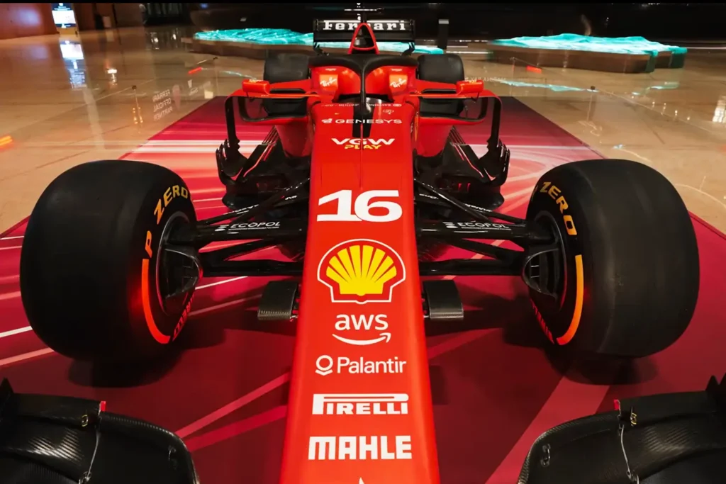 Marina Bay Sands Scuderia Ferrari Car Display