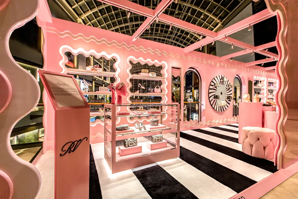 Roger Vivier 'VIVIER OP-TICAL' Retail Fit-Out Interior