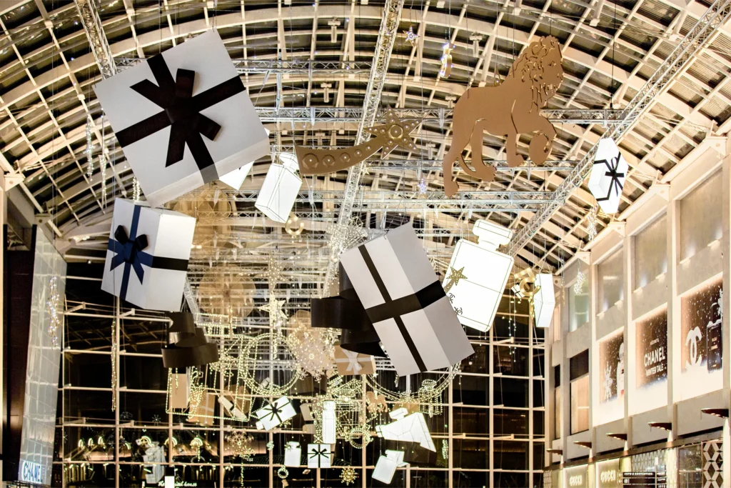 Marina Bay Sands Christmas Light-Up CHANEL Winter Tale Installation