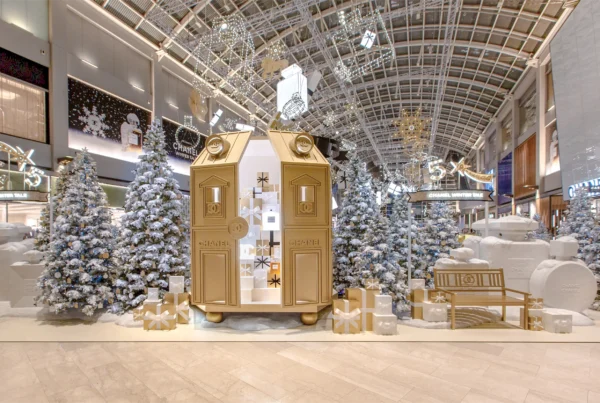 Marina Bay Sands Christmas Light-Up CHANEL Winter Tale