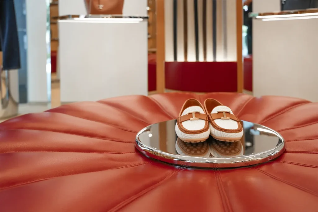 Tod's Pop-Up Boutique Commercial and Retail Fit-Out Footwear Shoes