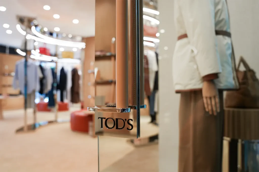 Tod's Pop-Up Boutique Commercial and Retail Fit-Out Store Front Door