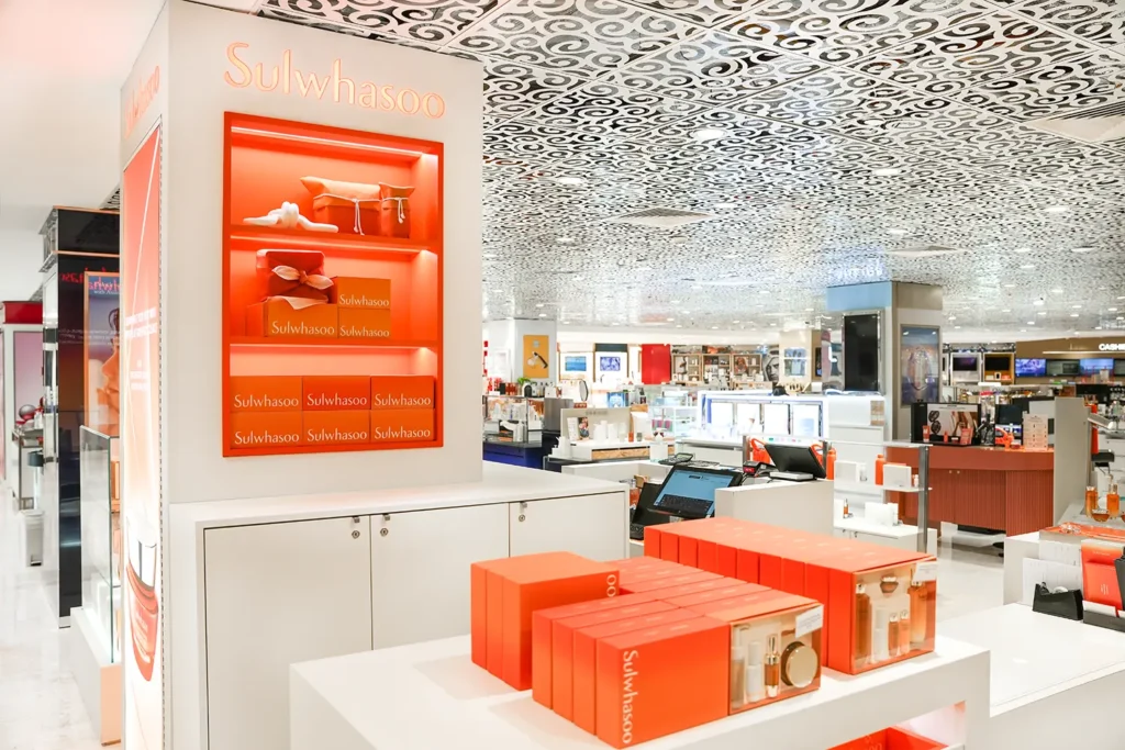 Sulwhasoo Metro Paragon Retail Fit-Out Skincare