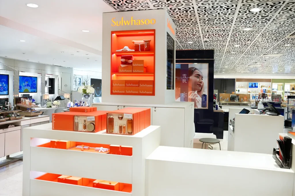 Sulwhasoo Metro Paragon Retail Fit-Out Skincare