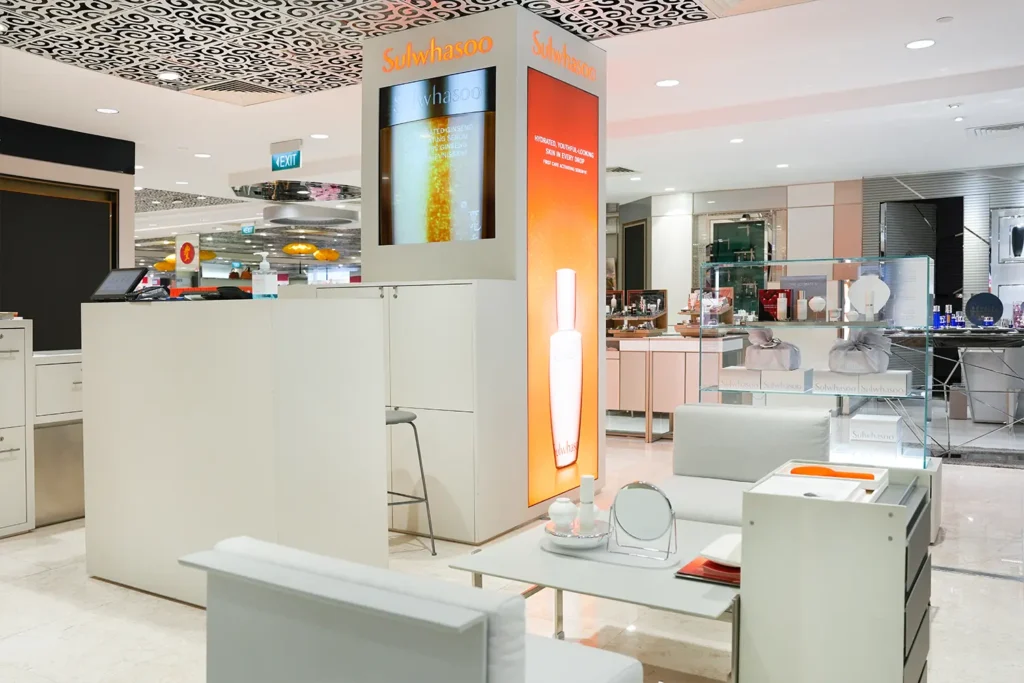 Sulwhasoo Metro Paragon Retail Fit-Out Skincare