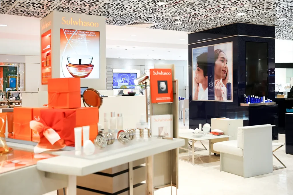 Sulwhasoo Metro Paragon Retail Fit-Out Skincare