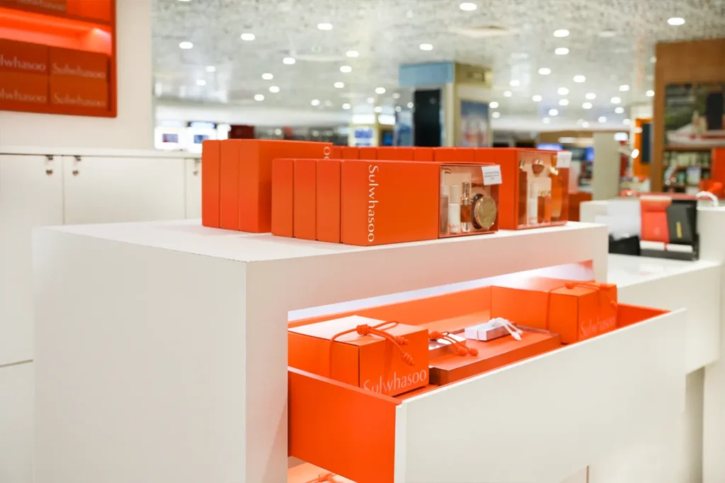 Sulwhasoo Metro Paragon Retail Fit-Out Skincare