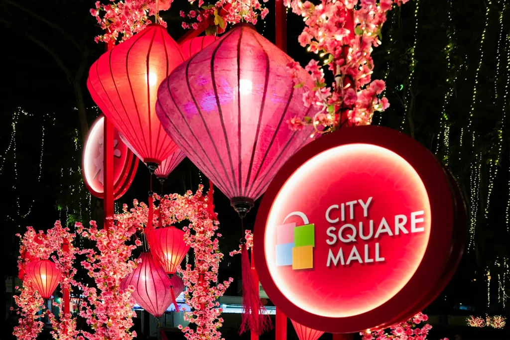 City Square Mall CNY LNY 2025 Chinese Lunar New Year Festive Décor Outdoors