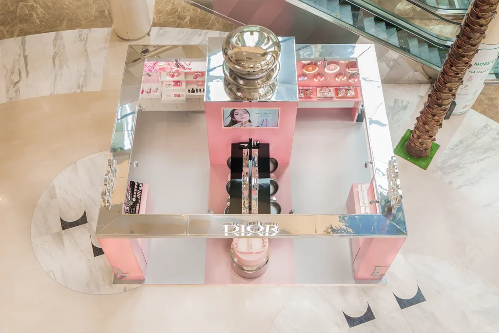 Dior Lip Glow Pop-Up Indonesia Brand Activation