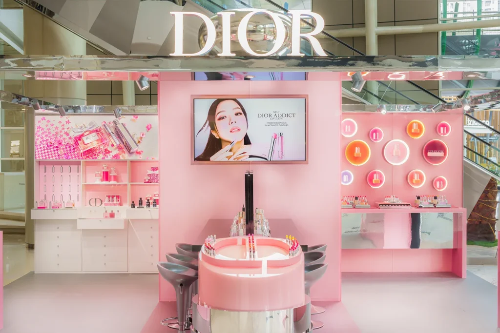 Dior Lip Glow Pop-Up Indonesia Brand Activation