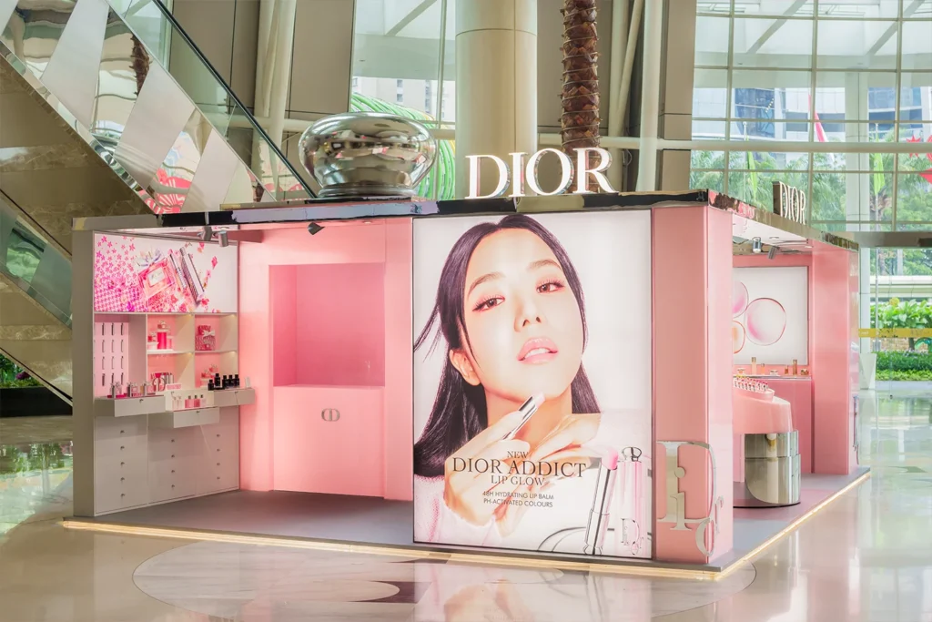 Dior Lip Glow Pop-Up Indonesia Brand Activation