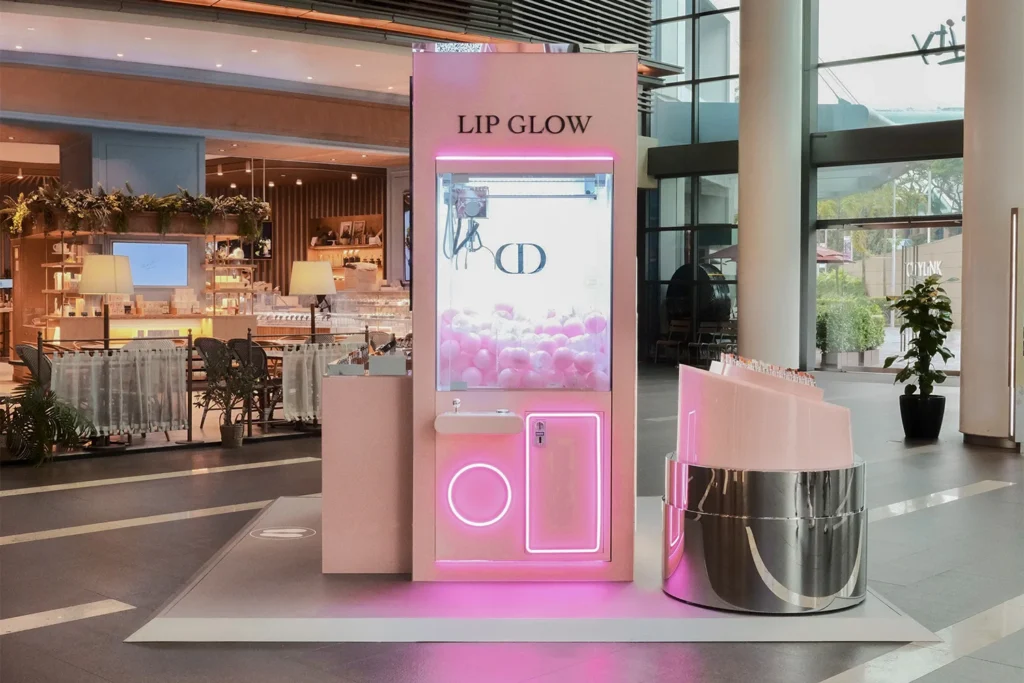 Dior Lip Glow Pop-Up Singapore Brand Activation