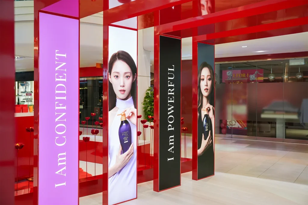 Tsubaki Camellia Courtyard Pop-Up Plaza Singapura Brand Activation