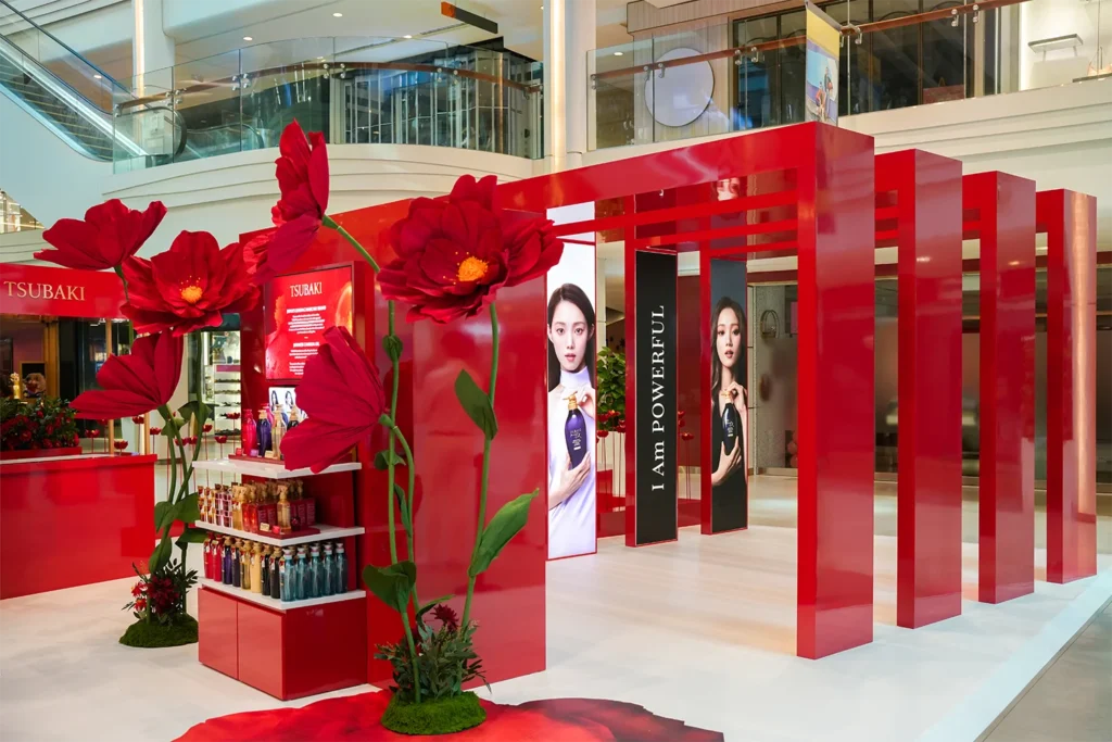 Tsubaki Relaunch Plaza Singapura Brand Activation