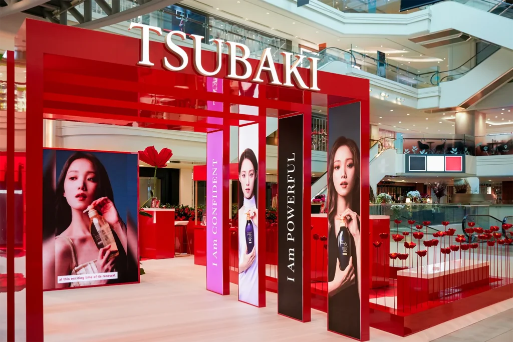 Tsubaki Relaunch Plaza Singapura Brand Activation