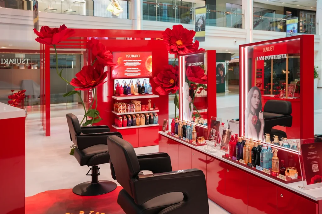 Tsubaki Relaunch Plaza Singapura Brand Activation