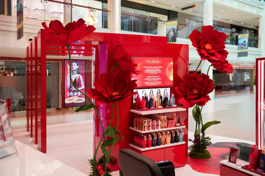 Tsubaki Relaunch Plaza Singapura Brand Activation