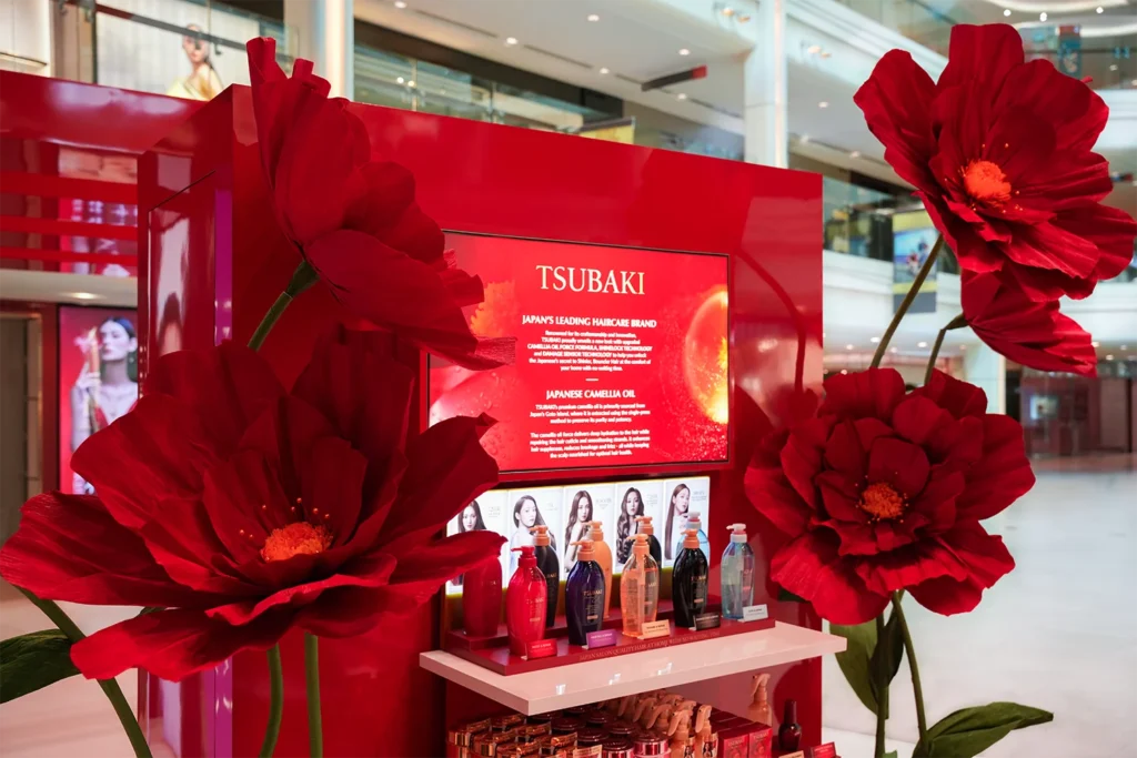 Tsubaki Relaunch Plaza Singapura Brand Activation