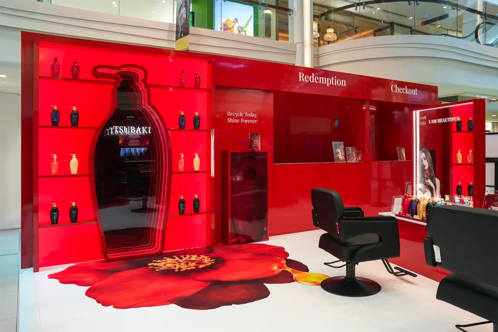 Tsubaki Relaunch Plaza Singapura Brand Activation